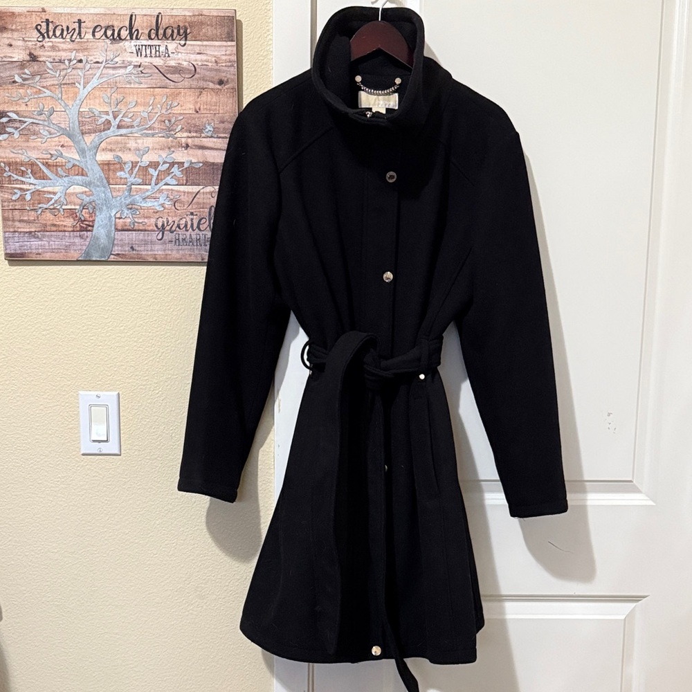 Michael Kors Black Trench Coat